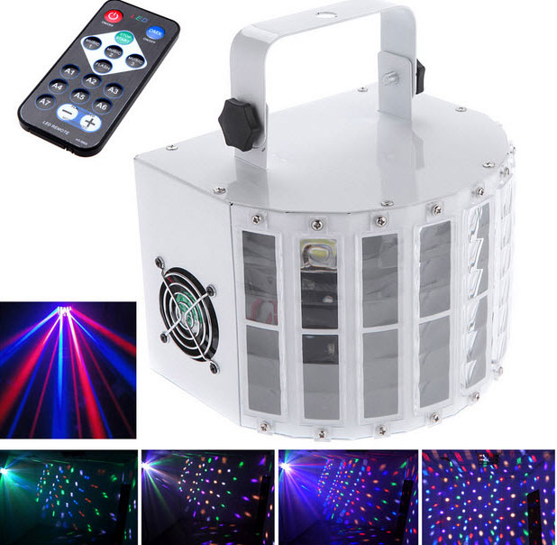 LED 6 Channels DMX512 Automatic Control Lighting Laser Projector Stage Party Show Disco Stage Light Dj Controller - Click Image to Close